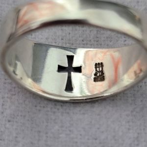 James Avery cross ring